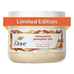 Dove Limited Edition Holiday Treats Cinnamon Pumpkin Pie Exfoliating Body Scrub
